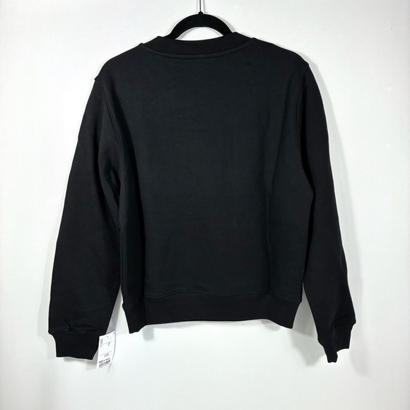 Moschino Couture Logo Double Question Mark Crewneck Sweatshirt Black US 8 NWT - Picture 15 of 17